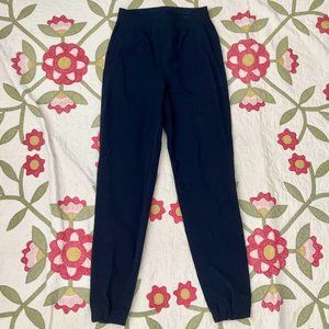 Lululemon Navy Blue Full Length High Rise Joggers